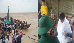 Trực thăng của Bộ Quốc phòng giải cứu 8 thuyền viên tàu Vietship 01